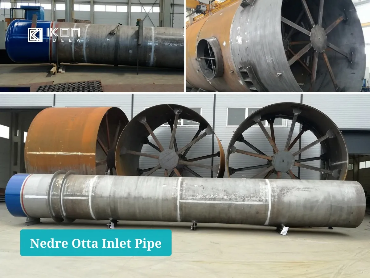 inlet pipe